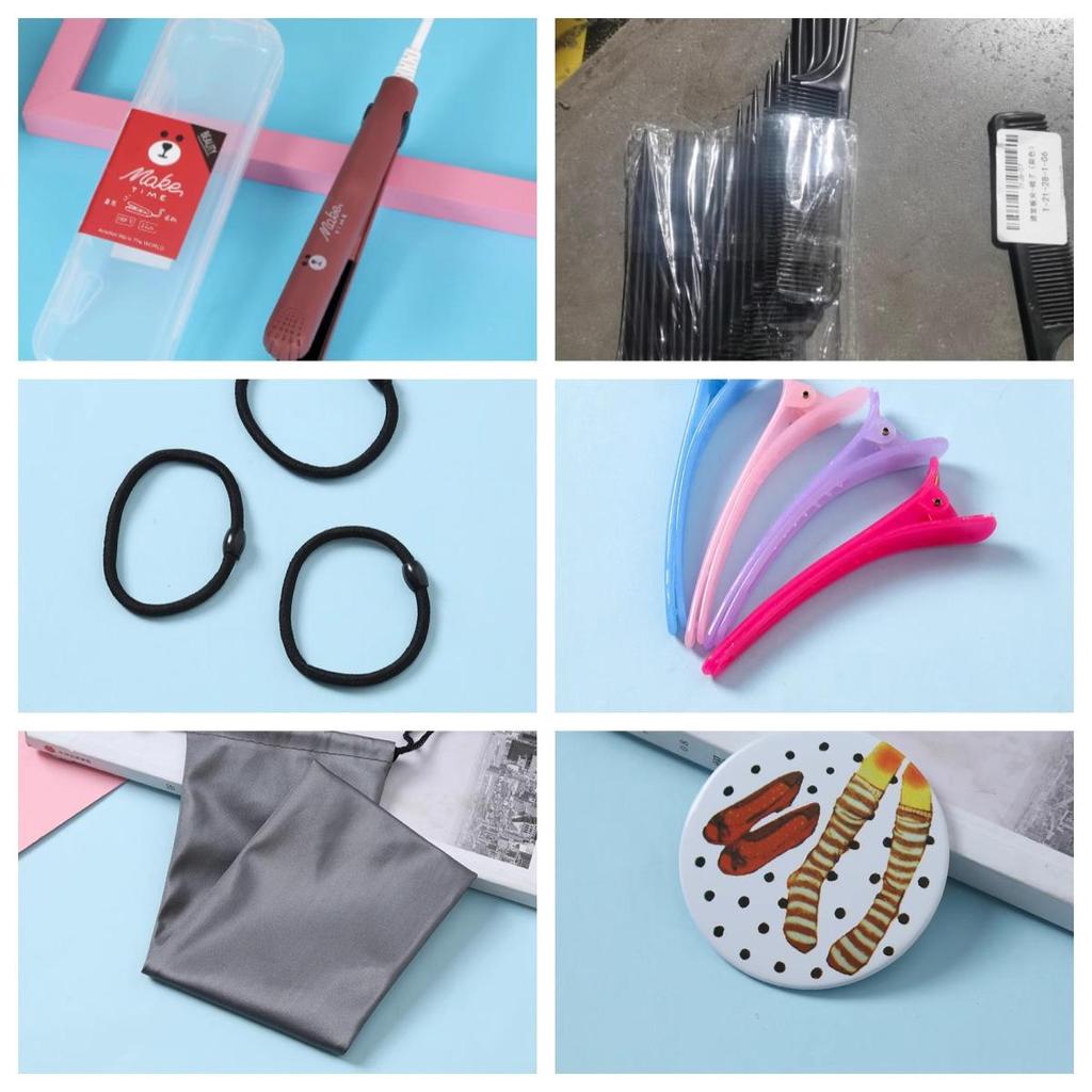 Compact Dual-Use Straightening & Curling Iron for Bangs - Portable Mini Design