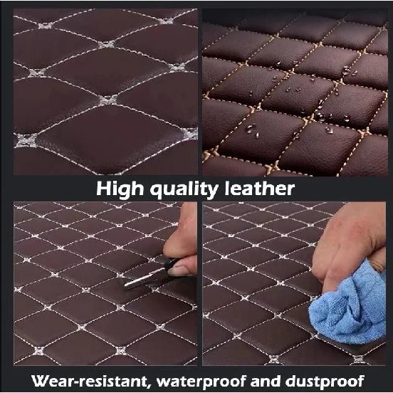Car Trunk Mats For  Toyota Harrier XU60 2013 2014 2015 2016 2017 2018 2019 2020 Covers Cargo Liner Carpet Interior Accessories
