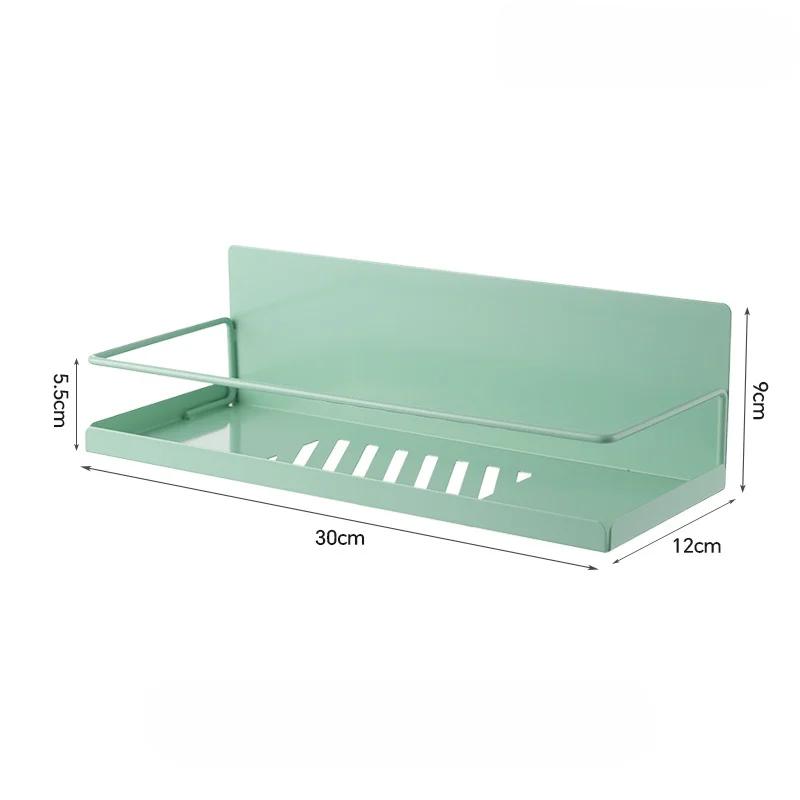 Magnetic Spice Rack for Refrigerator Side Shelf Kitchen Punch-Free Hanging Sundries Frame Wall Mounted Hollow Out Storage Racks