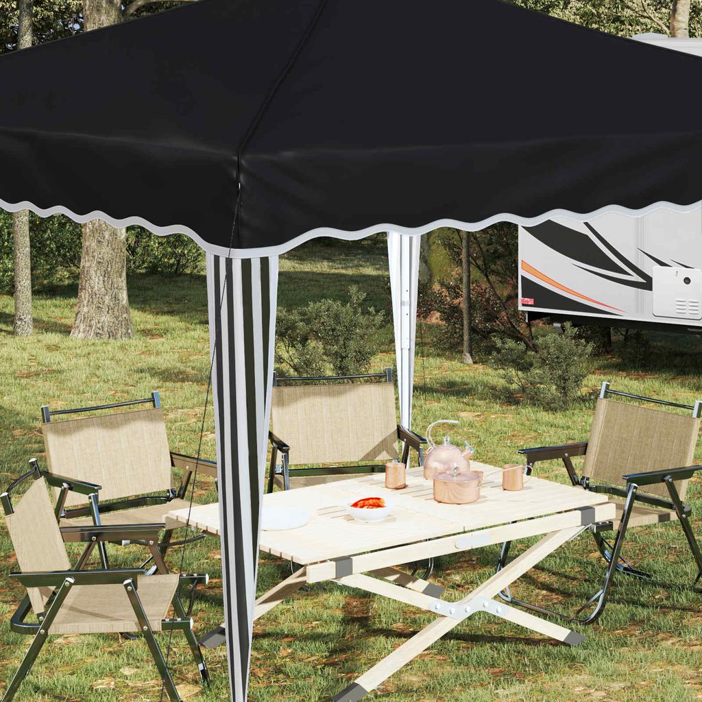 Pop Up Party Tent 288 X 288 X 245 Cm Anthracite Oxford Fabric