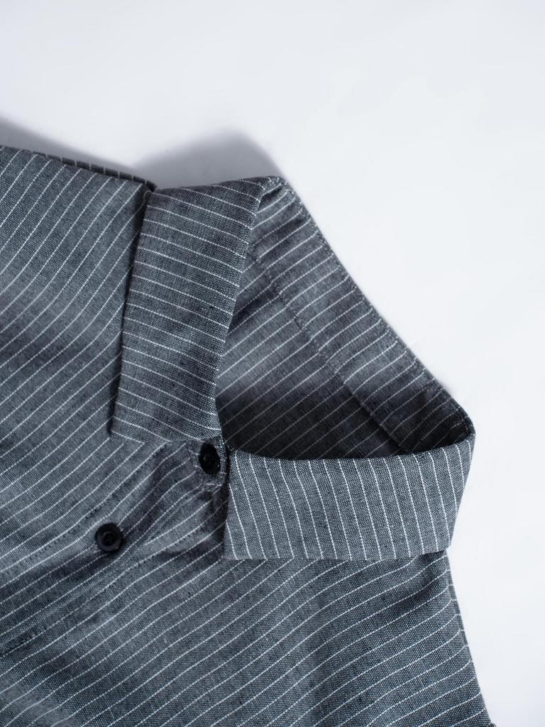 European & American Striped Casual Cardigan Shirt - New Long Sleeve Button-Up