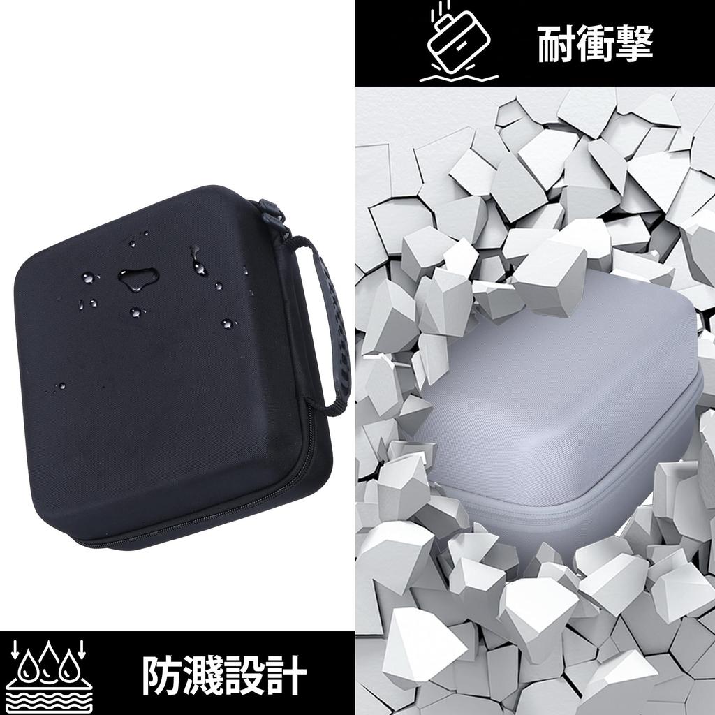 Lebakort Storage Case Compatible with Canon SELPHY Compact Photo Printers CP1500, CP1300, and CP1200 (Black Case)