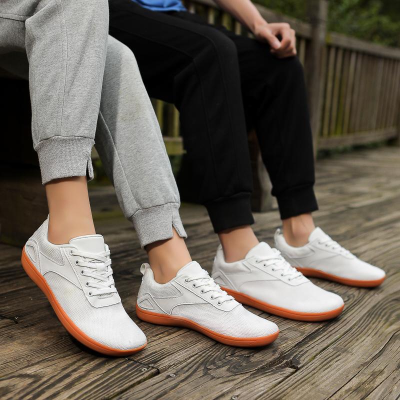 Men/Women Walking Shoes Wide Toe Barefoot Shoes Minimalist Zero Drop Shoes Breathable Fashion Sneakers