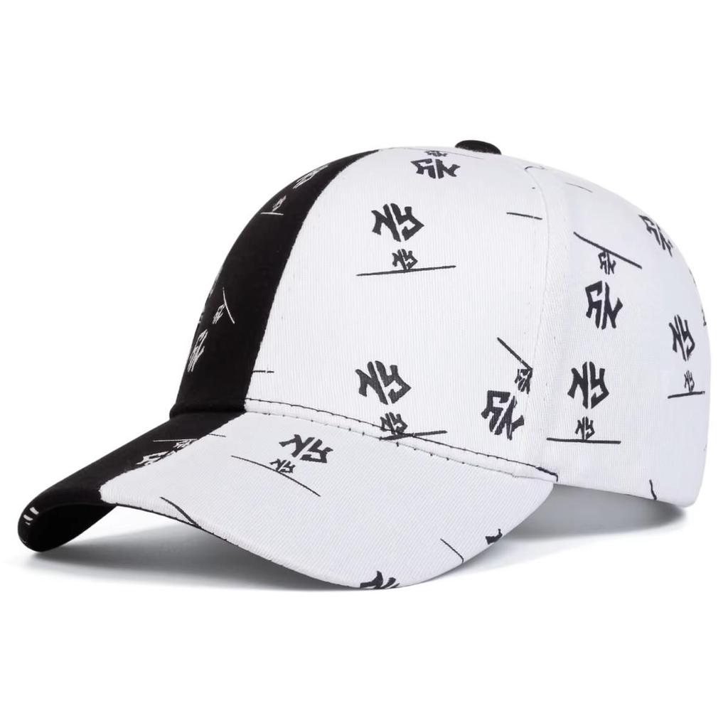 Baseballkappe Hut Buchstaben Graffiti Print Frühling Sommer Herbst Punk Hip Hop Rock Verstellbar Unisex Männer Frauen Outdoor Lässig Baumwolle Zweifarbig