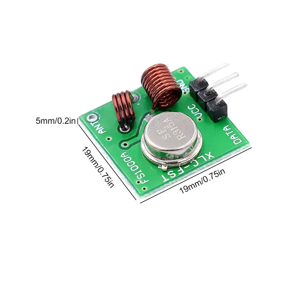 Chytrá elektronika 433MHz RF vysílač a přijímač Modulová sada pro arduino/ARM/MCU WL diy 315MHZ/433MHZ bezdrátový