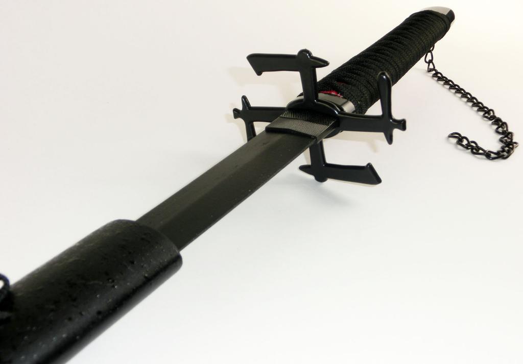 KiumiToys Japanese Sword Imitation Sword Samurai Sword Wooden Cosplay 104cm Zanpakuto Muzuki