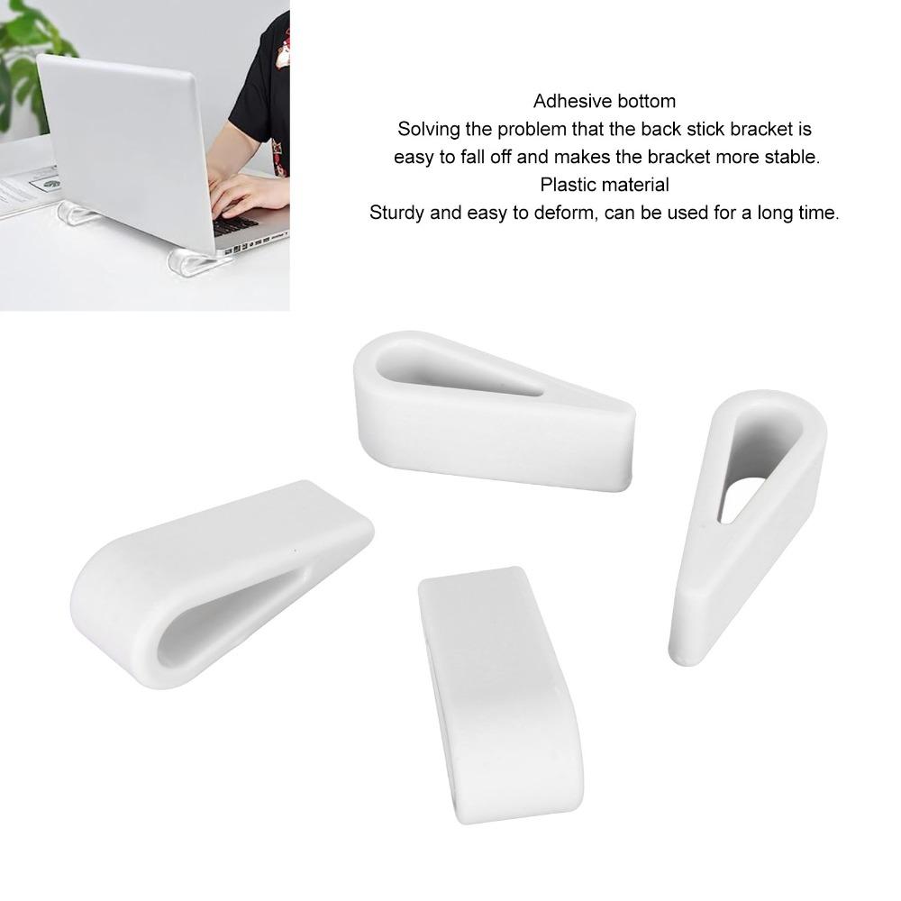 4pcs Cooling Radiator Laptop Holder Stable Bracket Notebook Stand Laptop Stand  Ergonomic Work