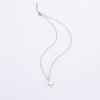 Lemegeton Simple North Star Pendant Necklace Fashion Women's Necklace Stainless Steel Starlight Choker Jewelry Lover Party Gift