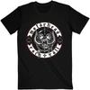 Motorhead Unisex T-Shirt: Biker Badge (Black) (THE)