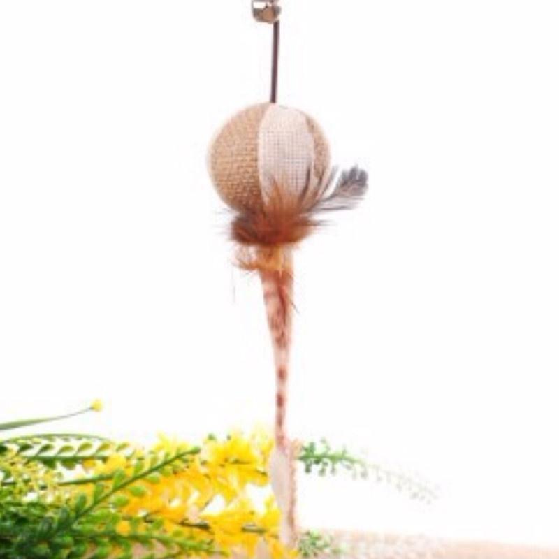 1 Pc Wooden Mouse Rods Plaything Environmental Pet Tease Cat Toys