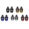 Shock-absorbing Universal Handle Plug Aluminum Zinc Zinc Alloy Motorcycle End Cap  Handlebar Protection