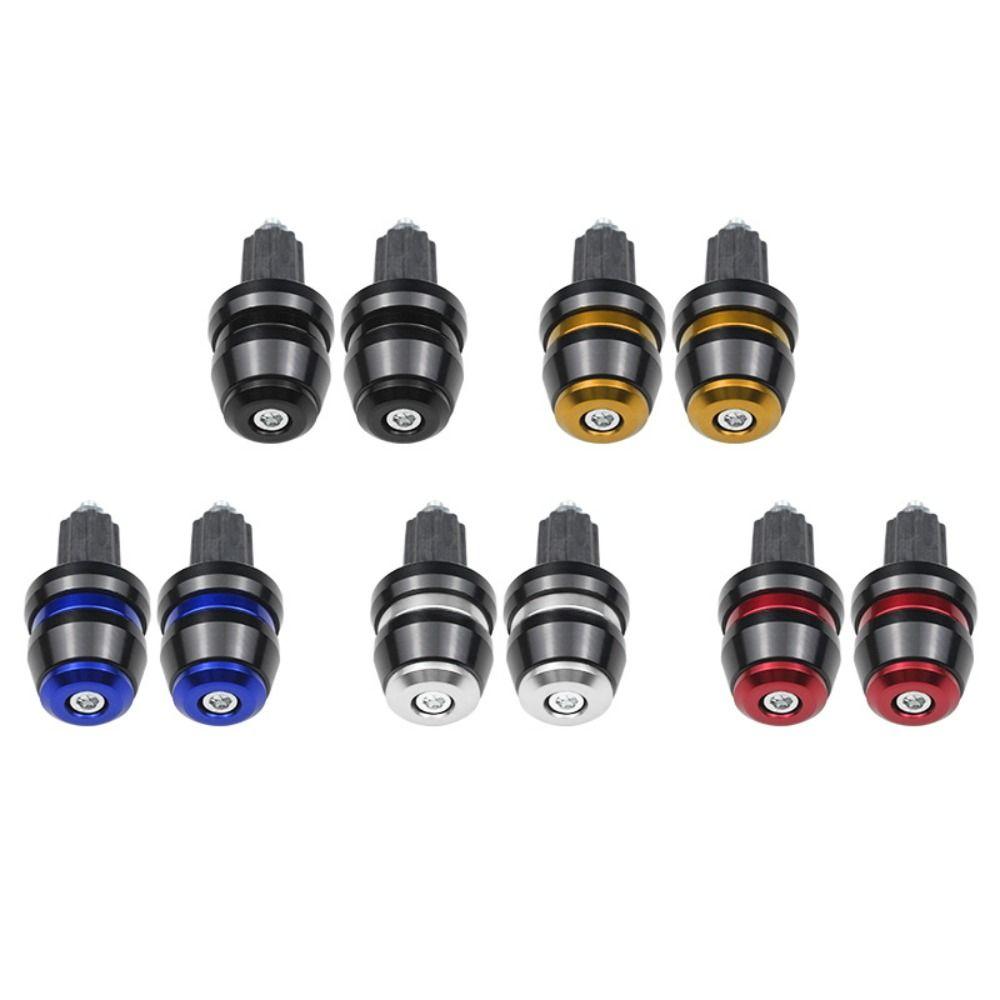 Shock-absorbing Universal Handle Plug Aluminum Zinc Zinc Alloy Motorcycle End Cap Handlebar Protection