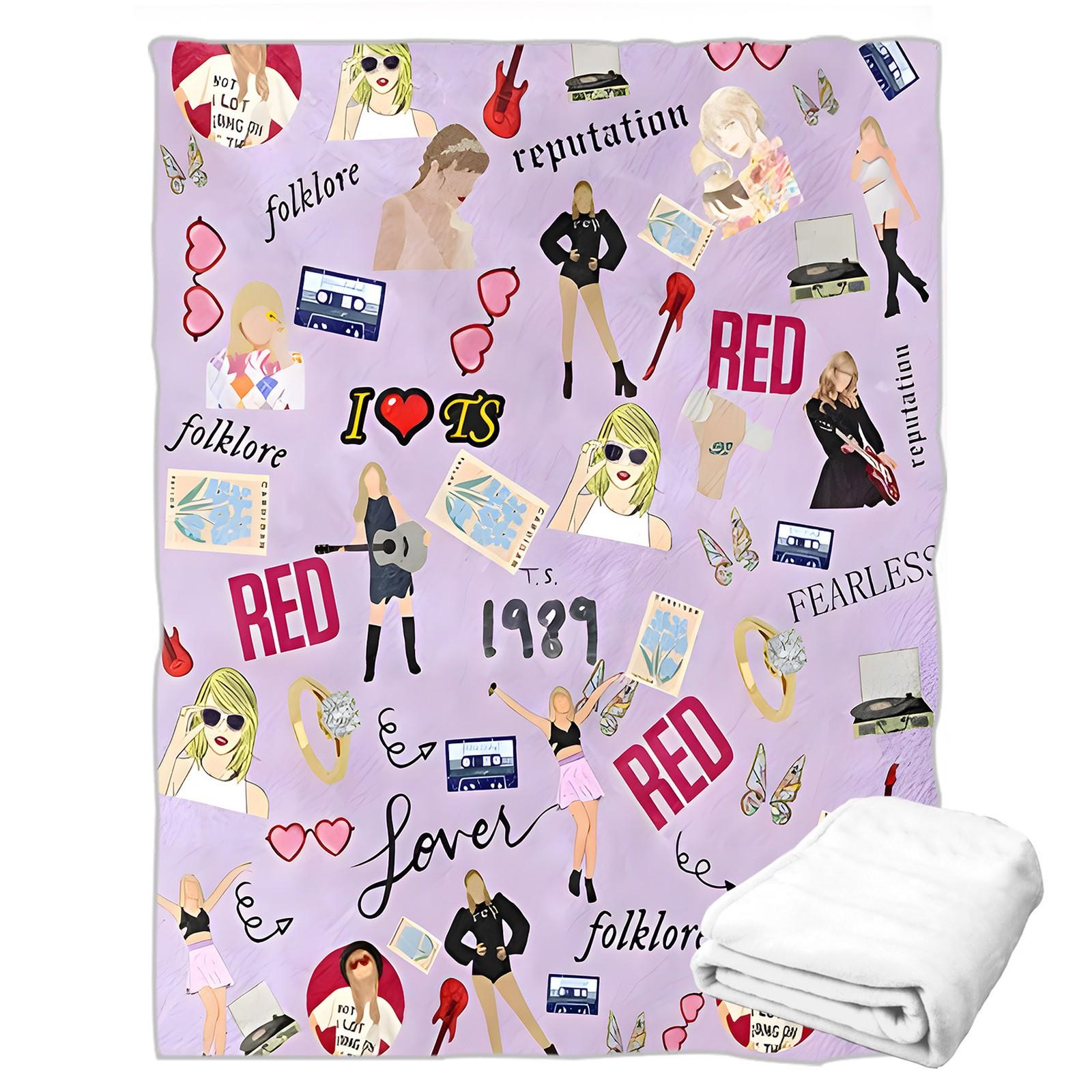 Flannel Blanket Soft Double-sided -conditioned Nap Blanket 70100