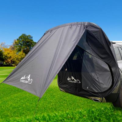 Tenda de extensão de cauda de carro portátil à prova de chuva PU3000 Tenda de carro Veículo Camping Sombra Toldo Acessórios para automóveis ao ar livre