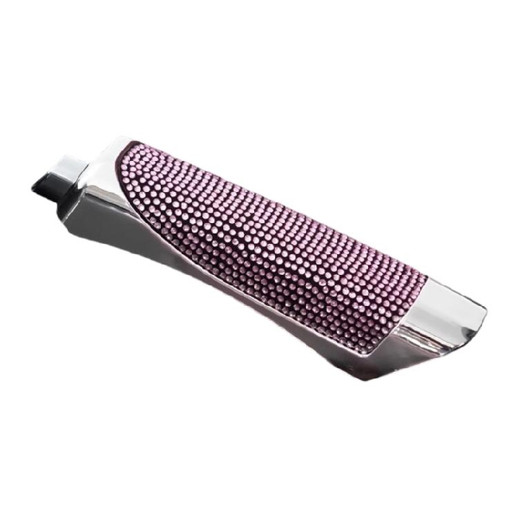

Sophisticated Bling Embellished Handbrake Cover Sleeve in White Elevates Vehicle s Interior for Fashion Forward Drivers