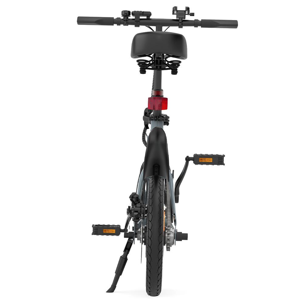 ESKUTE F100 25km/h Opvouwbare Pedelec 250W, 36V Batterij, Dubbele Schijfremmen, 14"×2.125 Band, Snelheidssensor, Telefoonhouder met Oplaadpoort