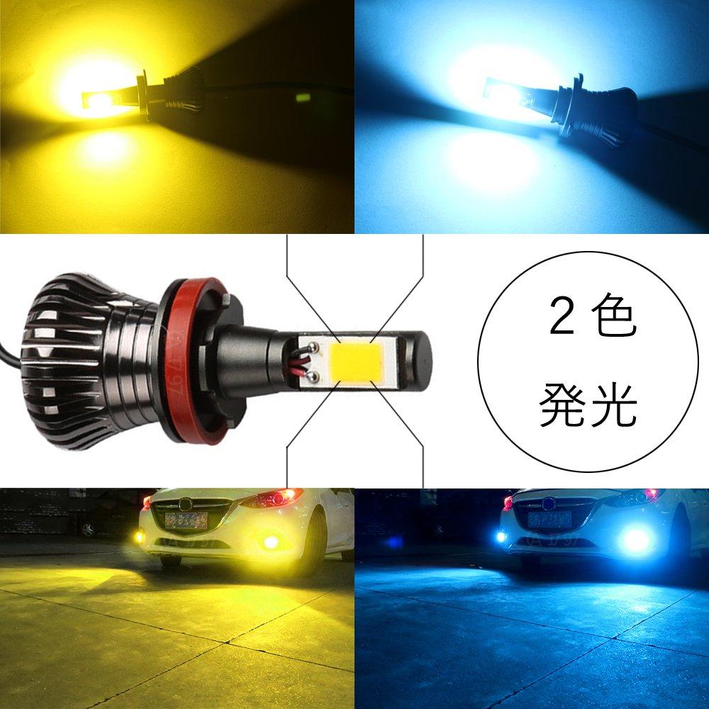 1797 LED Fog Lamp, H8, H11, H16, Yellow, Ice Blue, 2 Colors, Fog Lamp,
