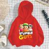 Stumble Guys Autumn Winter Sweatshirt Tops Hoodie Children's Hoodie Clothing Suitable for 3-12 Years Boys Girls Hood Outerwear
