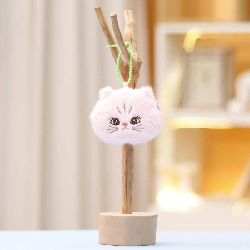 Cat Rabbit Panda Key Chain Cartoon Girl Backpack Decorative Pendant Doll Plush