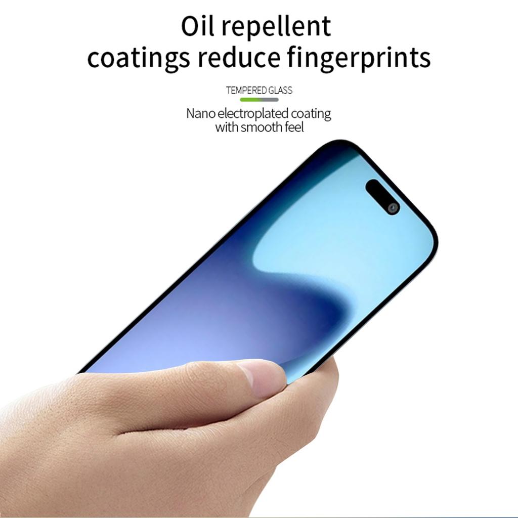 For iPhone 17 Air Screen Protector MOFI 9H 3D Curved Tempered Glass Film