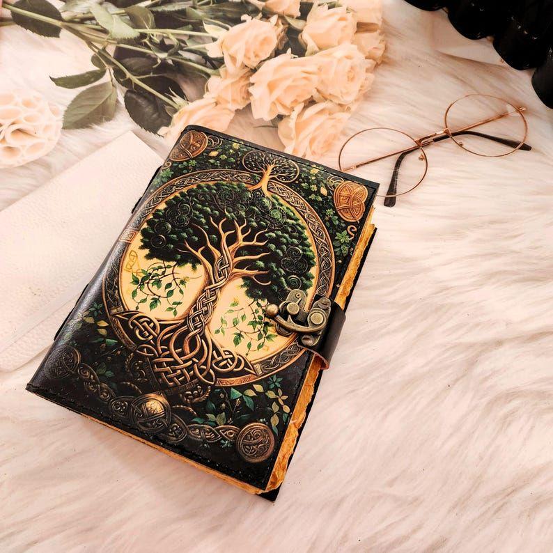 

Кожаный журнал с принтом дерева, Блокнот, Кожаный скетчбук, Кожаный дневник, Книга для записей на 200 страниц с рваным краем, Свадебный подарок, Персонализированный подарок. 7 x 5 in