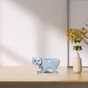 Cat Shape Planter Cartoon Flower Pot Bonsai Ornament Cute Kitten Flowerpot for Indoor and
