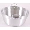 Nakao Aluminum Manufacturing Aluminum King Hammered Cooking Pot (with Measuring Scale) 30cm