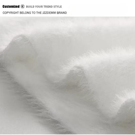 Women's Mink Fleece Cardigan Jacket Solid Color Loose Soft Warm Fleece Knitted Cardigan Knitted Top