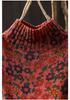Women's High Neck Floral Print Sweater, Plus Size, Relaxed Fit, Stylish Autumn/Winter 2025 Collection.