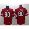 Camiseta de Manga Corta para Hombre de la NFL San Francisco 49ers Bordada Ropa del Equipo Ropa para Aficionados Equipación Deportiva