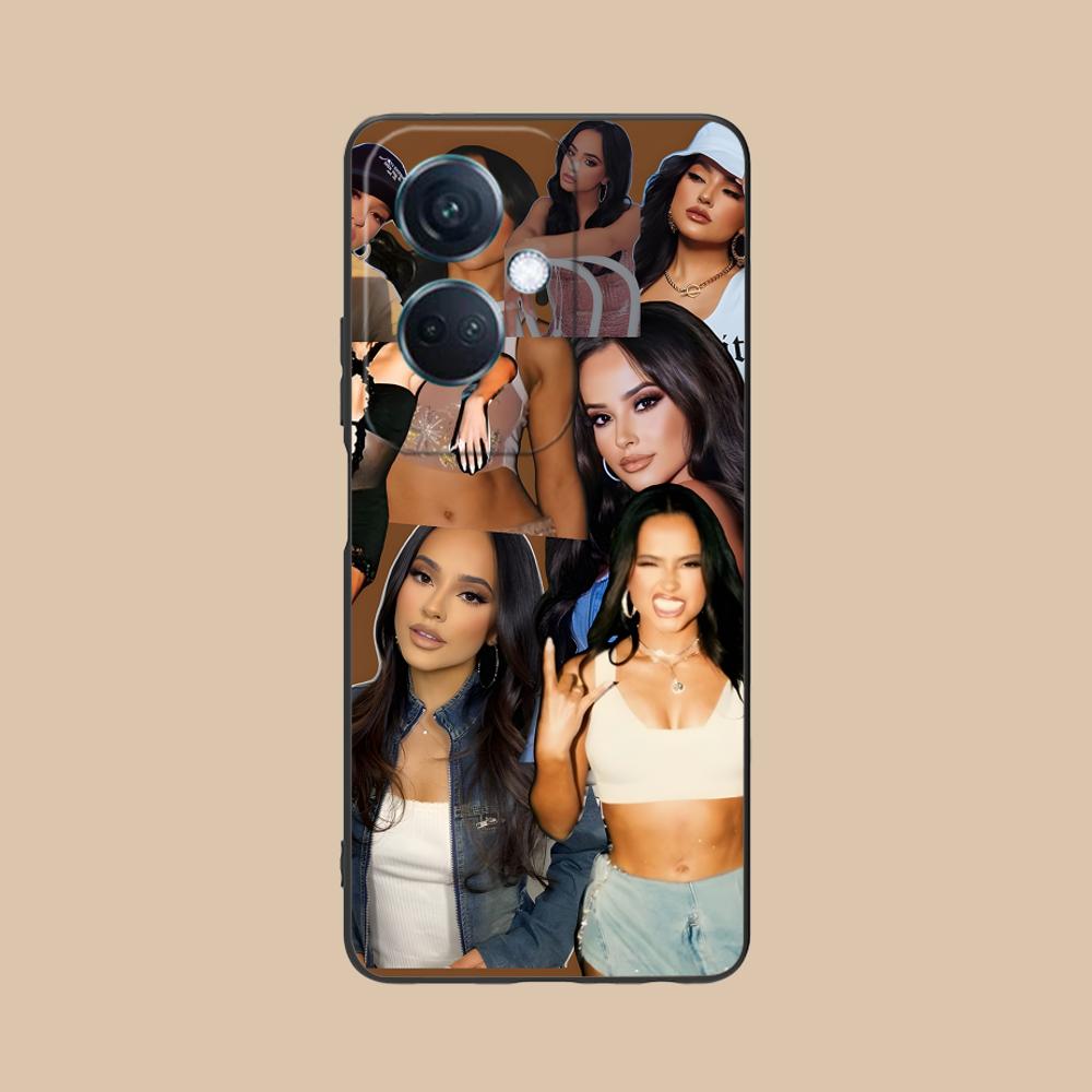 Modische Becky G Mattes TPU Handyhülle für OPPO Reno 14 13 12 11 10 9 8 7 6 5 F T Pro 5G Bunte Druckabdeckung