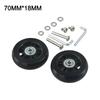 Flexibel drehbar Rollschuh Rad Reparaturset Gummi