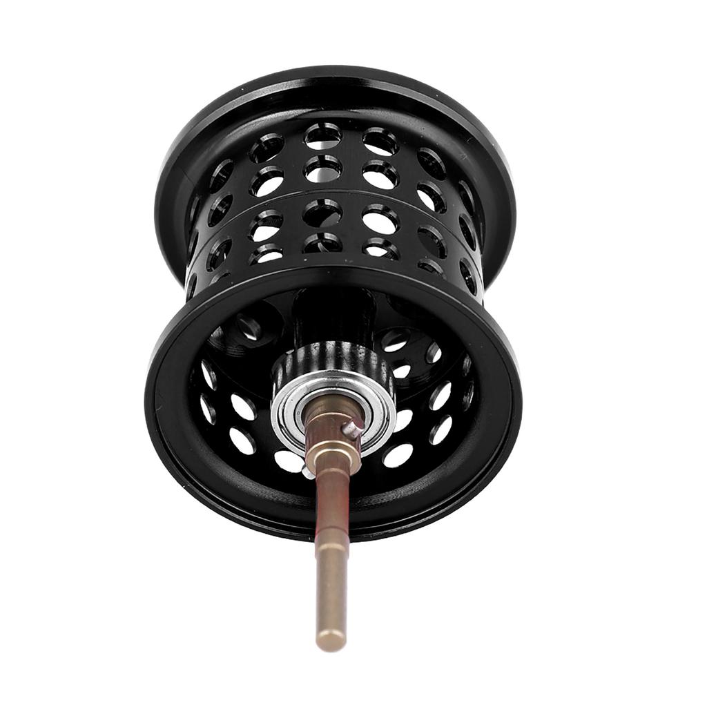 Aluminium Angelrollen-Rundlager-Spule für PMAX3 BMAX3 SMAX3 Baitcasting-Rollen (schwarz)