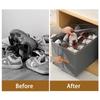 1PC Foldable Shoe Storage Box Dust-proof Shoe Organizer Multi-function Home Storage Box Used for Wardrobe Sorting and Storing
