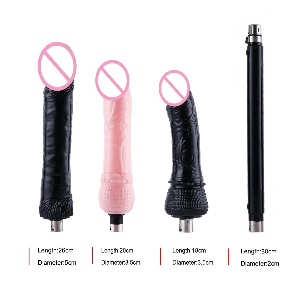 A2 Automatic Sex Machine 26Cm Inch 3 Huge Realistic Dildos Attachments Sex Machines