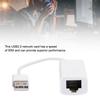USB2.0 Ethernet Adapter RJ45 White ABS RTL8152B Chip Computer External Network Card