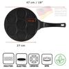 Poêle à Crêpes - INTIGNIS - 26 cm - Aluminium - Anti-adhésif - Compatible Induction