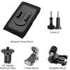 Backpack Shoulder Strap 360° Rotate Quick Release Mount for GoPro Hero 13 12 11 10 9 Insta360 DJI Osmo Action 6 5 PRO 4 3 Camera