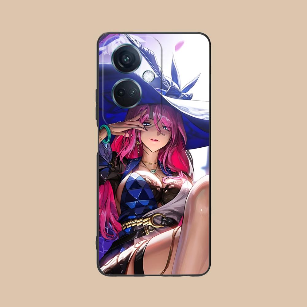

HSR Jade Matte TPU Mobile Phone Case for OPPO Reno 14 13 12 11 10 9 8 7 6 5 F T Pro 5G Colorful Printing Cover OPPO Reno5 5G