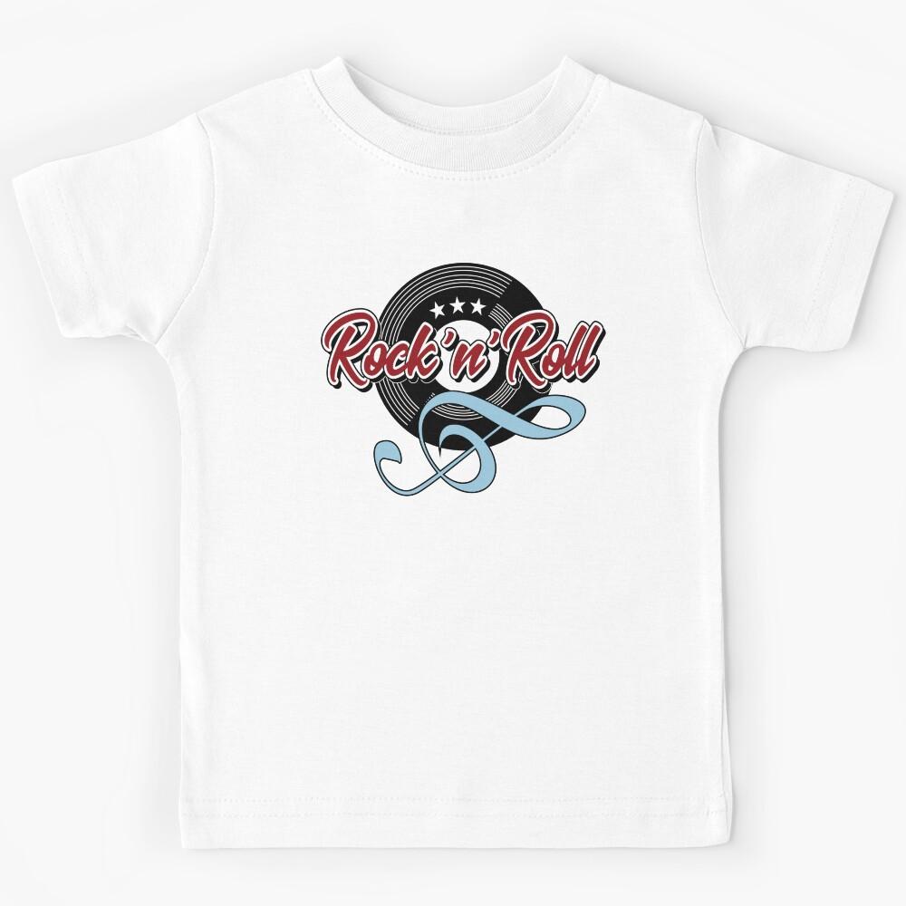 Rock Rockabilly Music Rock n Roll Rockers 1950s Sock Hop Kids T-Shirt 150