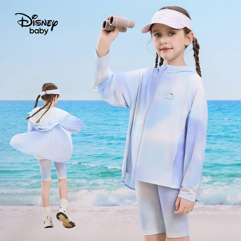 Disney Girls Hooded Skirted Lightweight Jacket 150