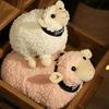 Sheep Plush Toy Ultra Soft Decorative Fluffy Kawaii Lamb Baby Accompany Sofa Toy for Birthday Gift