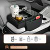 Multifunctional Car Armrest Box with Wireless Charging, Thicken Height Pad Arm Rest Cushion Storage Box Phone Cup Tissue Holder