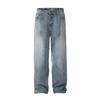 American Retro Vintag Jeans Men and Women Spring and Autumn Loose Baggy Wide Leg Cleanfit Pants Trendy Brand