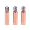Copper Plating Heatbreak Tube for Ender 3 and CR10 3D Printer Accessories Boosting Hotend Life for Printing Tasks