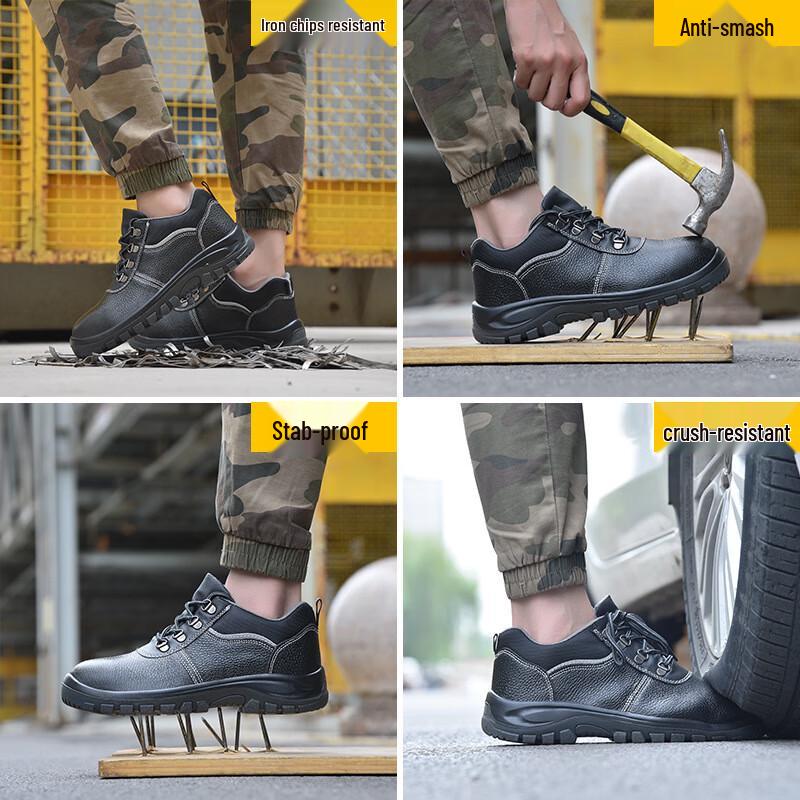 Jian Gong Lightweight Safety Work Shoes