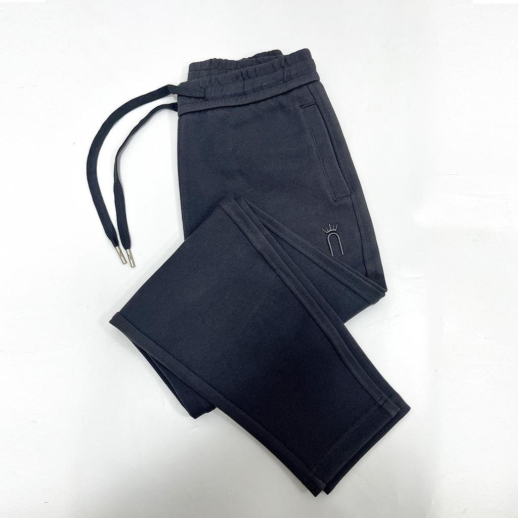 Light Grey Slim Straight-Leg Women’s Sweatpants - Spring/Autumn 2025 Casual Petite Fit