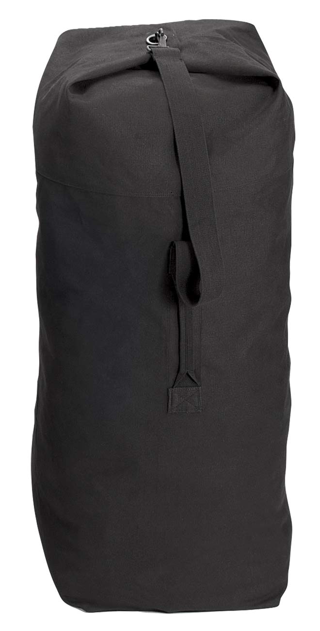 

Rothco Thick Top Load Canvas Duffel Bag X Black 30 50 чорний