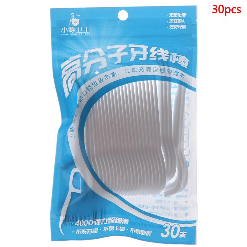30/50/100*Dental Floss Flosser Picks Teeth Toothpicks Oral Care Tooth Clean
