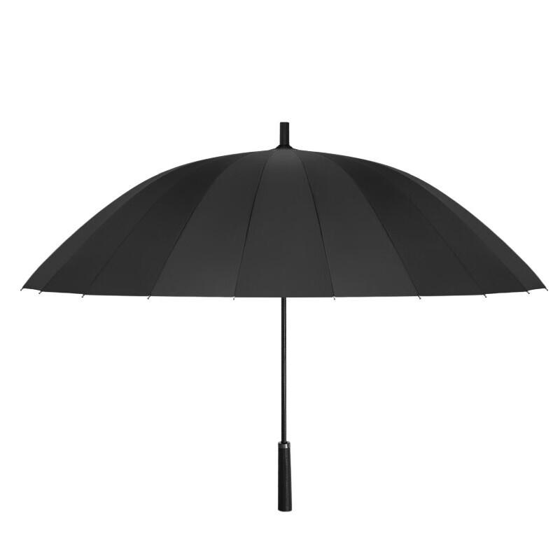 Windproof 24-Rib Long-Handle Umbrella